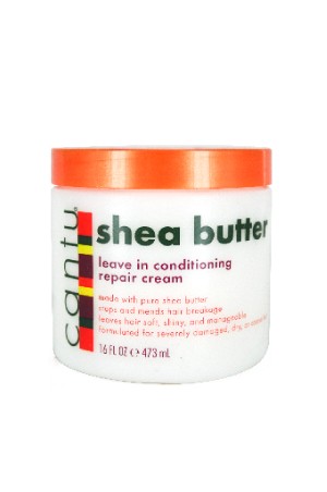 CANTU Shea Butter Leave in Conditioning Repair Cream ( 16oz), Sareya Beauty Supply Store in Calgary, ethnic beauty products